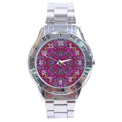 Kaleidoscope  Stainless Steel Analogue Watch by Sobalvarro