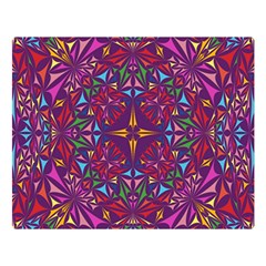 Kaleidoscope  Double Sided Flano Blanket (large)  by Sobalvarro