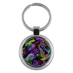 Leaves  Key Chain (round) by Sobalvarro