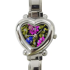 Botany  Heart Italian Charm Watch by Sobalvarro