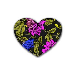 Botany  Heart Coaster (4 Pack)  by Sobalvarro