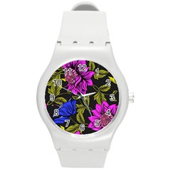 Botany  Round Plastic Sport Watch (m) by Sobalvarro