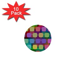 Pattern  1  Mini Buttons (10 Pack)  by Sobalvarro