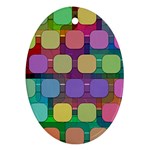 Pattern  Oval Ornament (Two Sides) Front