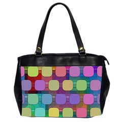 Pattern  Oversize Office Handbag (2 Sides) by Sobalvarro