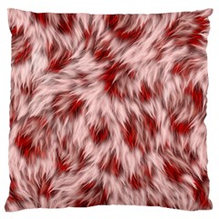 Abstract  Large Flano Cushion Case (one Side) by Sobalvarro