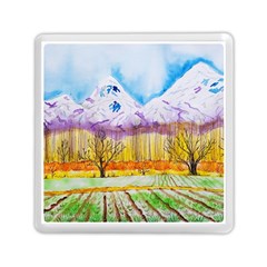 Mendoza Argentina Field Nature Memory Card Reader (square) by Wegoenart