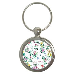 Leaves Key Chain (round) by Sobalvarro