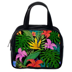 Tropical Greens Classic Handbag (one Side) by Sobalvarro