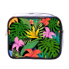 Tropical Greens Mini Toiletries Bag (one Side) by Sobalvarro