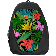 Tropical Greens Backpack Bag by Sobalvarro