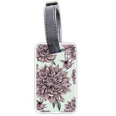 Flowers Luggage Tag (one Side) by Sobalvarro