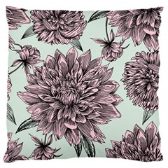 Flowers Large Cushion Case (two Sides) by Sobalvarro