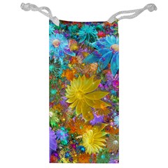 Apo Flower Power  Jewelry Bag by WolfepawFractals