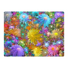 Apo Flower Power  Double Sided Flano Blanket (mini)  by WolfepawFractals