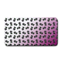 Magenta Gradient Flower Medium Bar Mats by snowwhitegirl