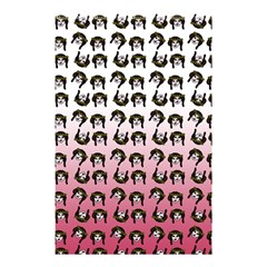 Retro Girl Daisy Chain Pattern Shower Curtain 48  X 72  (small)  by snowwhitegirl