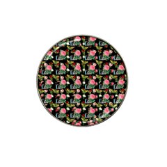 Vintage Can Floral Hat Clip Ball Marker (10 Pack)