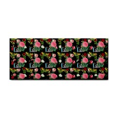 Vintage Can Floral Hand Towel