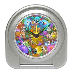 Apo Flower Power Travel Alarm Clock by WolfepawFractals