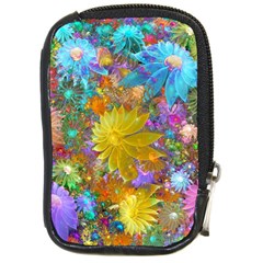 Apo Flower Power Compact Camera Leather Case by WolfepawFractals