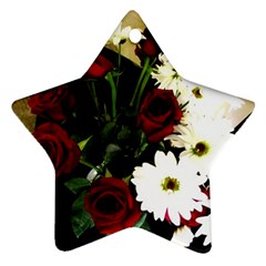 Roses 1 2 Star Ornament (two Sides) by bestdesignintheworld
