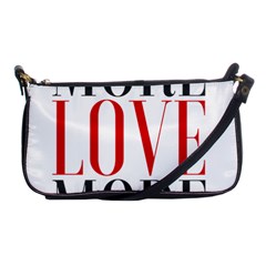 More Love More Shoulder Clutch Bag
