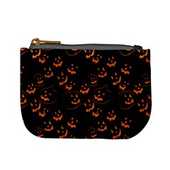 Jack O Lanterns Mini Coin Purse by bloomingvinedesign