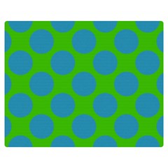 Polka Dots Two Times 6 Double Sided Flano Blanket (medium)  by impacteesstreetwearten