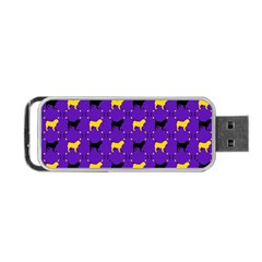 Elegant pugs Portable USB Flash (Two Sides)