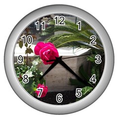 Balboa 5 Wall Clock (silver)