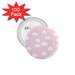 Kawaii cloud pattern 1.75  Buttons (100 pack) 