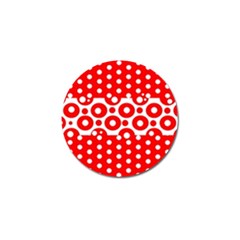 Polka Dots Two Times 10 Golf Ball Marker (10 Pack) by impacteesstreetwearten