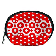 Polka Dots Two Times 10 Accessory Pouch (medium) by impacteesstreetwearten