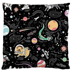 Animals Galaxy Space Large Cushion Case (one Side)