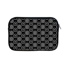 Black And White Pattern Apple Ipad Mini Zipper Cases