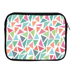 Colorful Triangle Vector Pattern Apple Ipad 2/3/4 Zipper Cases