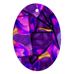 Background Wallpaper Flower Ornament (oval)