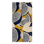 Blue And Ochre Shower Curtain 36  x 72  (Stall)  Curtain(36 X72 ) - 33.26 x66.24  Curtain(36 X72 )