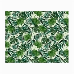 Leaves Tropical Wallpaper Foliage Small Glasses Cloth