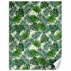 Leaves Tropical Wallpaper Foliage Canvas 18  x 24 