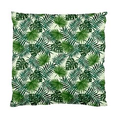 Leaves Tropical Wallpaper Foliage Standard Cushion Case (Two Sides)