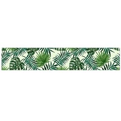 Leaves Tropical Wallpaper Foliage Large Flano Scarf 