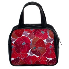 Floral Pattern Background Classic Handbag (two Sides) by Vaneshart