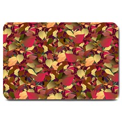 Floral Pattern Design Large Doormat  by Vaneshart