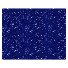 Constellations Pattern Double Sided Flano Blanket (medium) 