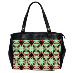 Christmas Pattern Oversize Office Handbag (2 Sides)