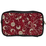 Floral Pattern Background Toiletries Bag (One Side) Front