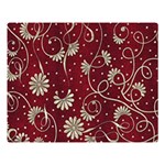 Floral Pattern Background Double Sided Flano Blanket (Large)  80 x60  Blanket Front