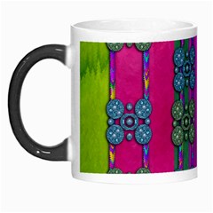 Flowers In A Rainbow Liana Forest Festive Morph Mugs by pepitasart